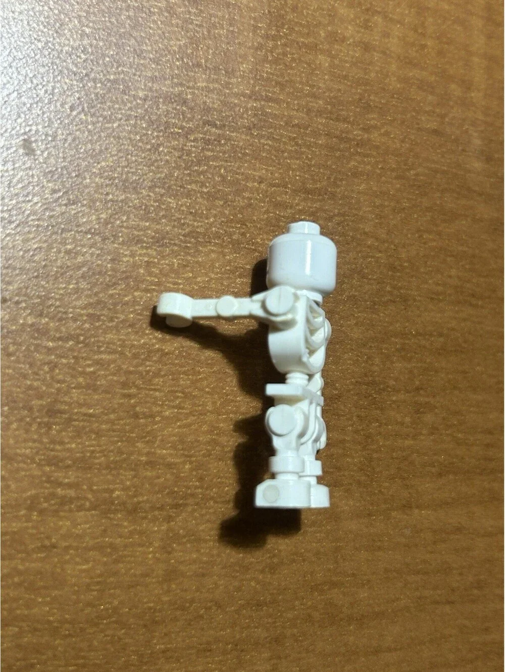 Lego White Skeleton Minifigure with Straight Arms gen019
